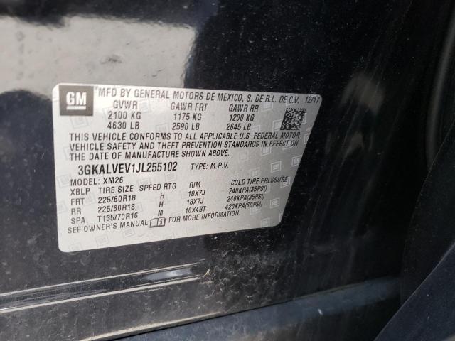 Photo 10 from auction – 2018 GMC TERRAIN SL with VIN 3GKALVEV1JL255102