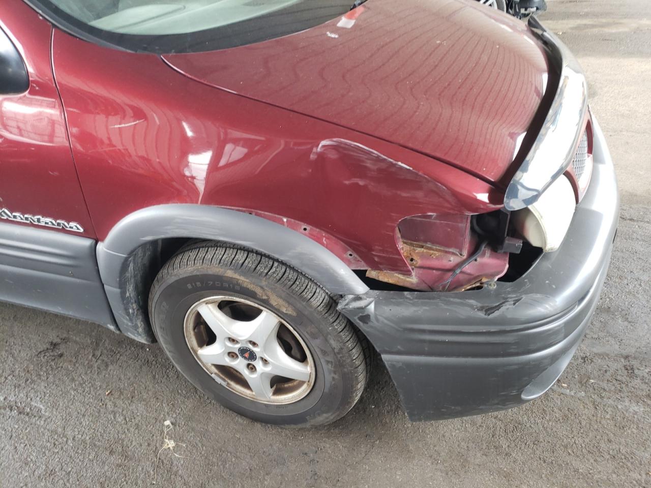 Photo 9 from auction – 2001 PONTIAC MONTANA with VIN 1GMDX03E61D245394