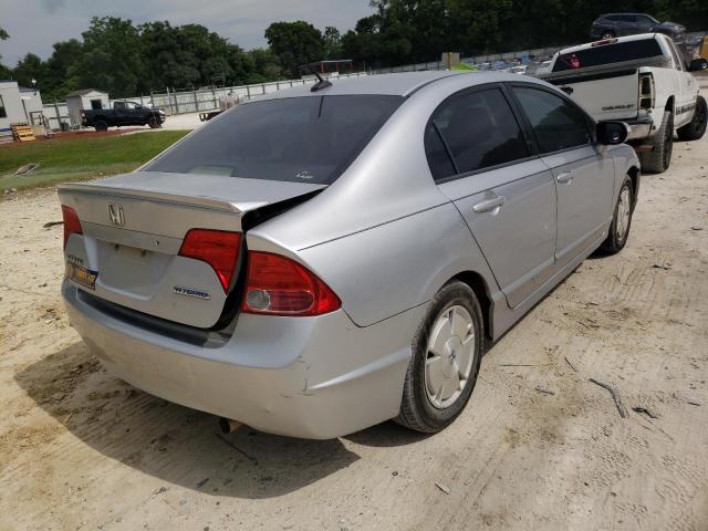 Photo 4 from auction – 2007 HONDA CIVIC HYBR with VIN JHMFA36267S016847