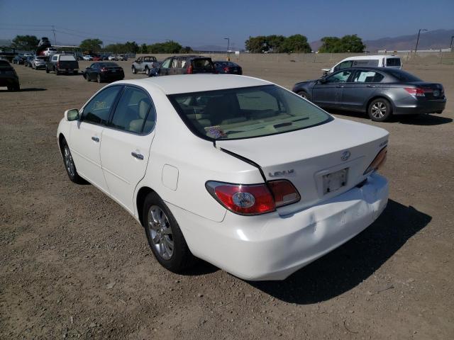 Photo 3 from auction – 2004 LEXUS ES 330 with VIN JTHBA30G745021052