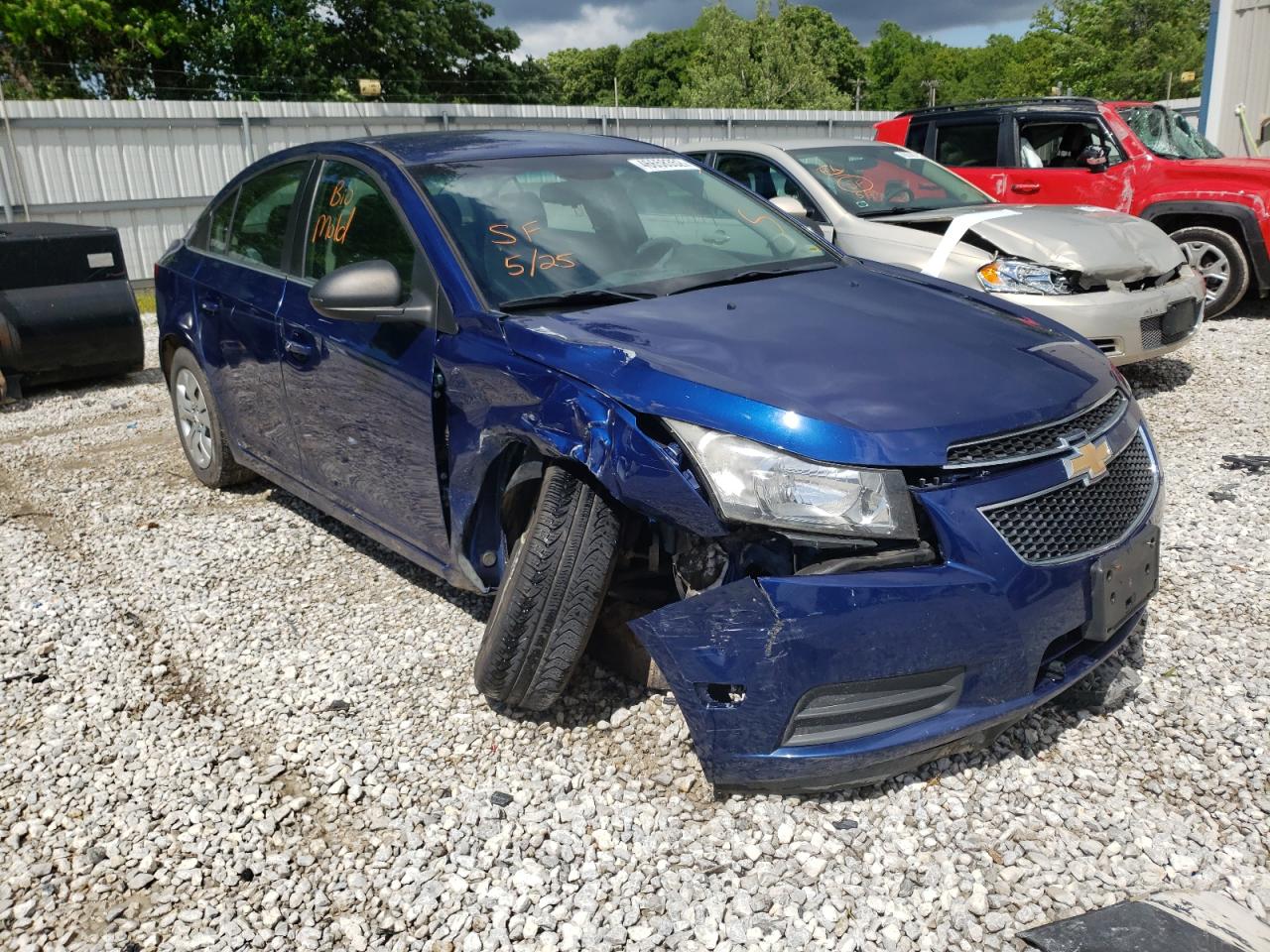 Photo 1 from auction – 2012 CHEVROLET CRUZE LS with VIN 1G1PC5SH3C7402153