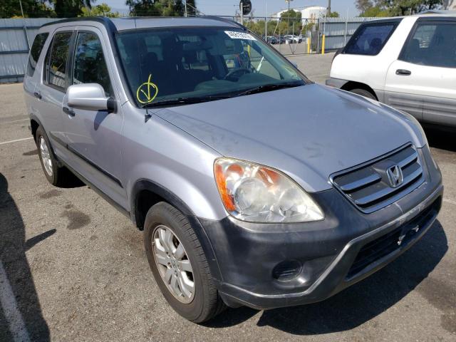 HONDA CR-V EX 2005 with VIN JHLRD78825C022590 - Photo from auction