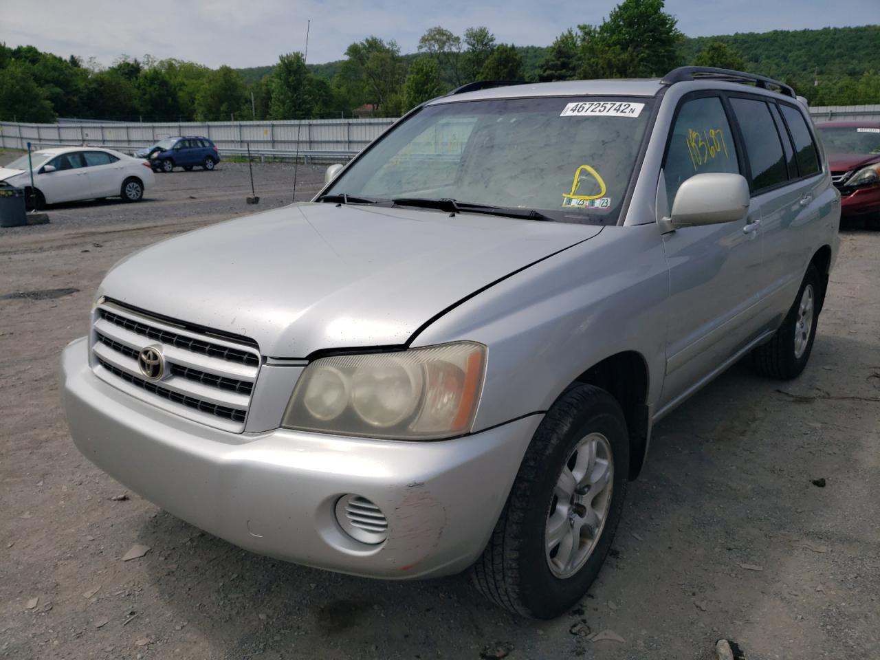 Photo 2 from auction – 2002 TOYOTA HIGHLANDER with VIN JTEGF21A320038045