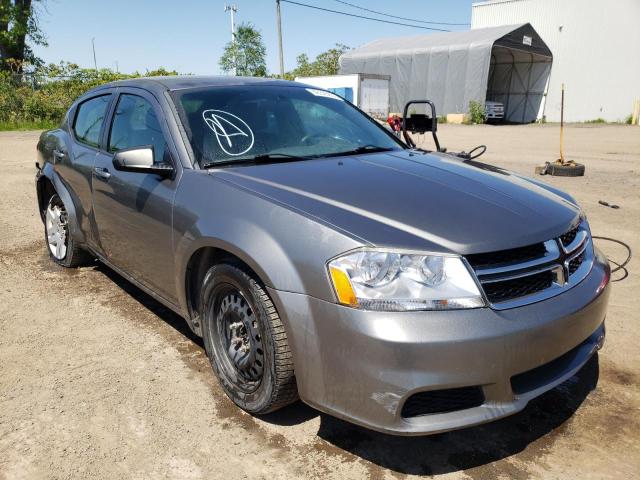 DODGE AVENGER SE 2013 with VIN 1C3CDZAB8DN721167 - Photo from auction