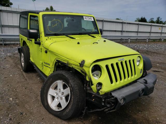 JEEP WRANGLER S 2016 with VIN 1C4AJWAG9GL335315 - Photo from auction
