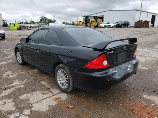 Photo 3 from auction – 2005 HONDA CIVIC EX with VIN 1HGEM22995L024533