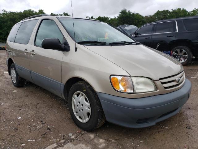 TOYOTA SIENNA CE 2003 with VIN 4T3ZF19C33U532013 - Photo from auction