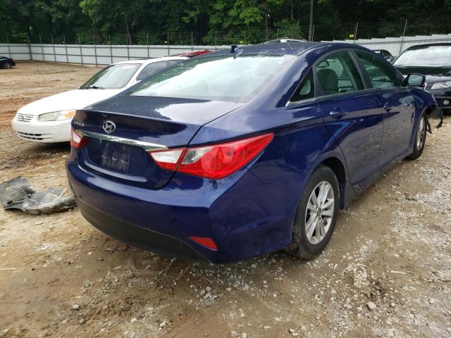 Photo 4 from auction – 2014 HYUNDAI SONATA GLS with VIN 5NPEB4AC4EH865791