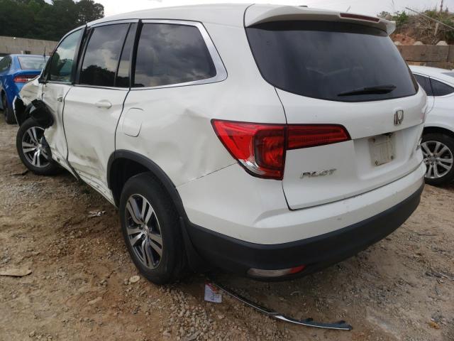 Photo 3 from auction – 2017 HONDA PILOT EXL with VIN 5FNYF6H80HB096255