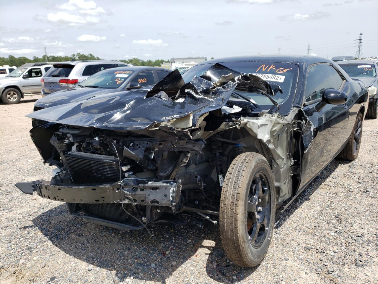 Photo 2 from auction – 2021 DODGE CHALLENGER with VIN 2C3CDZAG0MH567722
