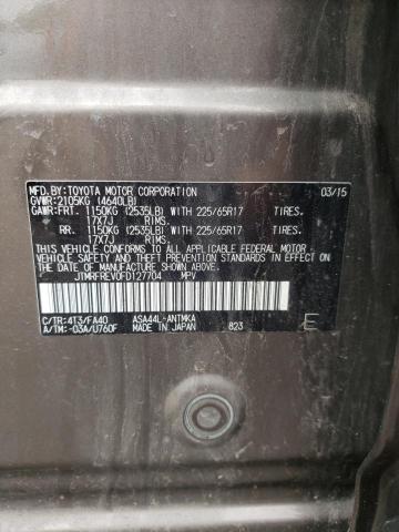 Photo 10 from auction – 2015 TOYOTA RAV4 XLE with VIN JTMRFREV0FD127704