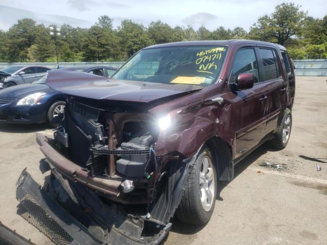 Photo 2 from auction – 2013 HONDA PILOT EXL with VIN 5FNYF4H55DB074711