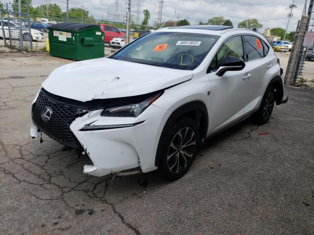 Photo 2 from auction – 2017 LEXUS NX 200T with VIN JTJBARBZ6H2145594