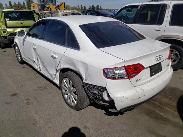 Photo 3 from auction – 2012 AUDI A4 PREMIUM with VIN WAUBFAFL6CA119729
