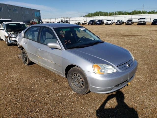 HONDA CIVIC LX 2001 with VIN 2HGES16691H914960 - Photo from auction
