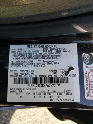 Photo 10 from auction – 2011 LINCOLN MKZ with VIN 3LNHL2JCXBR762622
