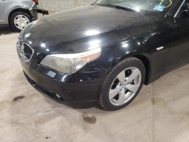 Photo 9 from auction – 2007 BMW 525 XI with VIN WBANF33577CW70163