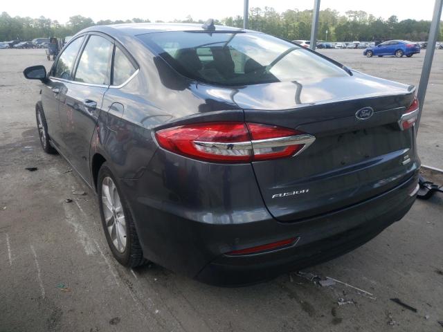 Photo 3 from auction – 2020 FORD FUSION SE with VIN 3FA6P0HD6LR134633