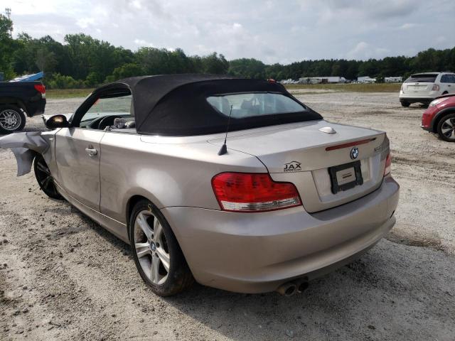 Photo 3 from auction – 2008 BMW 128 I with VIN WBAUL73558VE88241