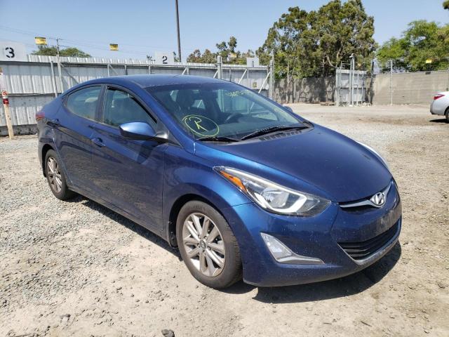 Photo 1 from auction – 2016 HYUNDAI ELANTRA SE with VIN 5NPDH4AE1GH689667