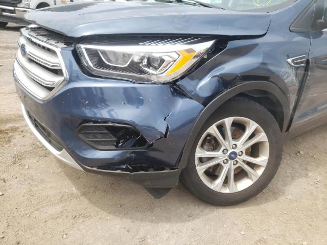 Photo 9 from auction – 2018 FORD ESCAPE SEL with VIN 1FMCU9HD2JUA69615