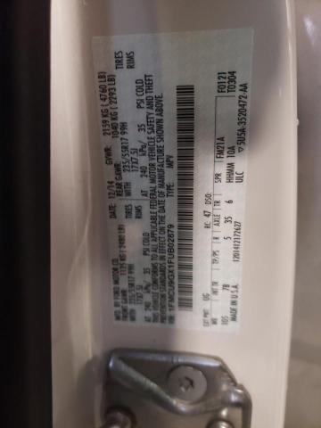 Photo 10 from auction – 2015 FORD ESCAPE SE with VIN 1FMCU9GX1FUB02879