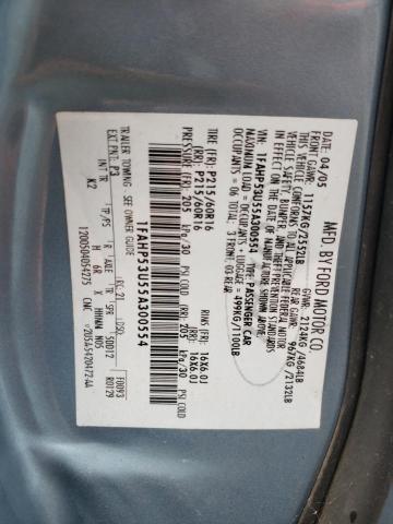 Фото 10 с аукциона – 2005 FORD TAURUS SE с VIN 1FAHP53U55A300554