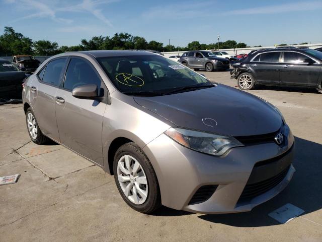 TOYOTA COROLLA L 2014 with VIN 5YFBURHE2EP040644 - Photo from auction
