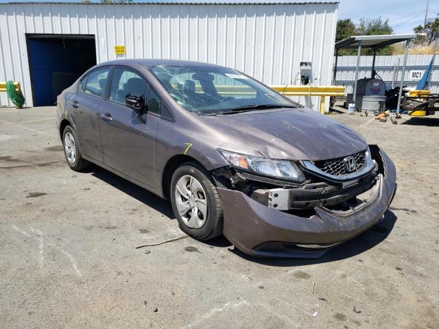 HONDA CIVIC LX 2015 with VIN 19XFB2F54FE276572 - Photo from auction