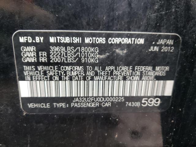 Photo 10 from auction – 2013 MITSUBISHI LANCER ES/ with VIN JA32U2FU0DU000225