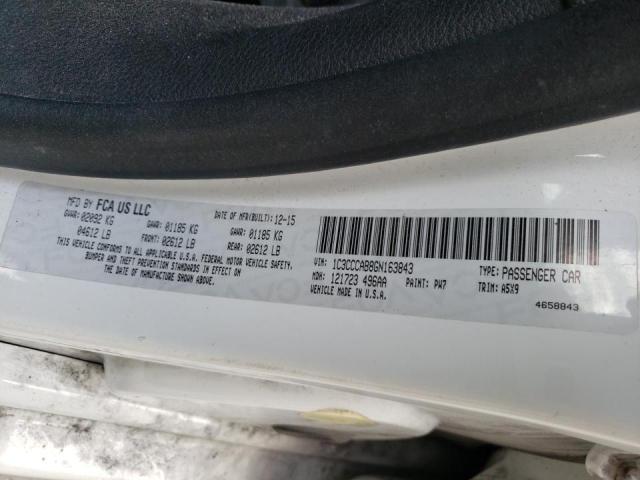 Photo 10 from auction – 2016 CHRYSLER 200 LIMITE with VIN 1C3CCCAB8GN163843