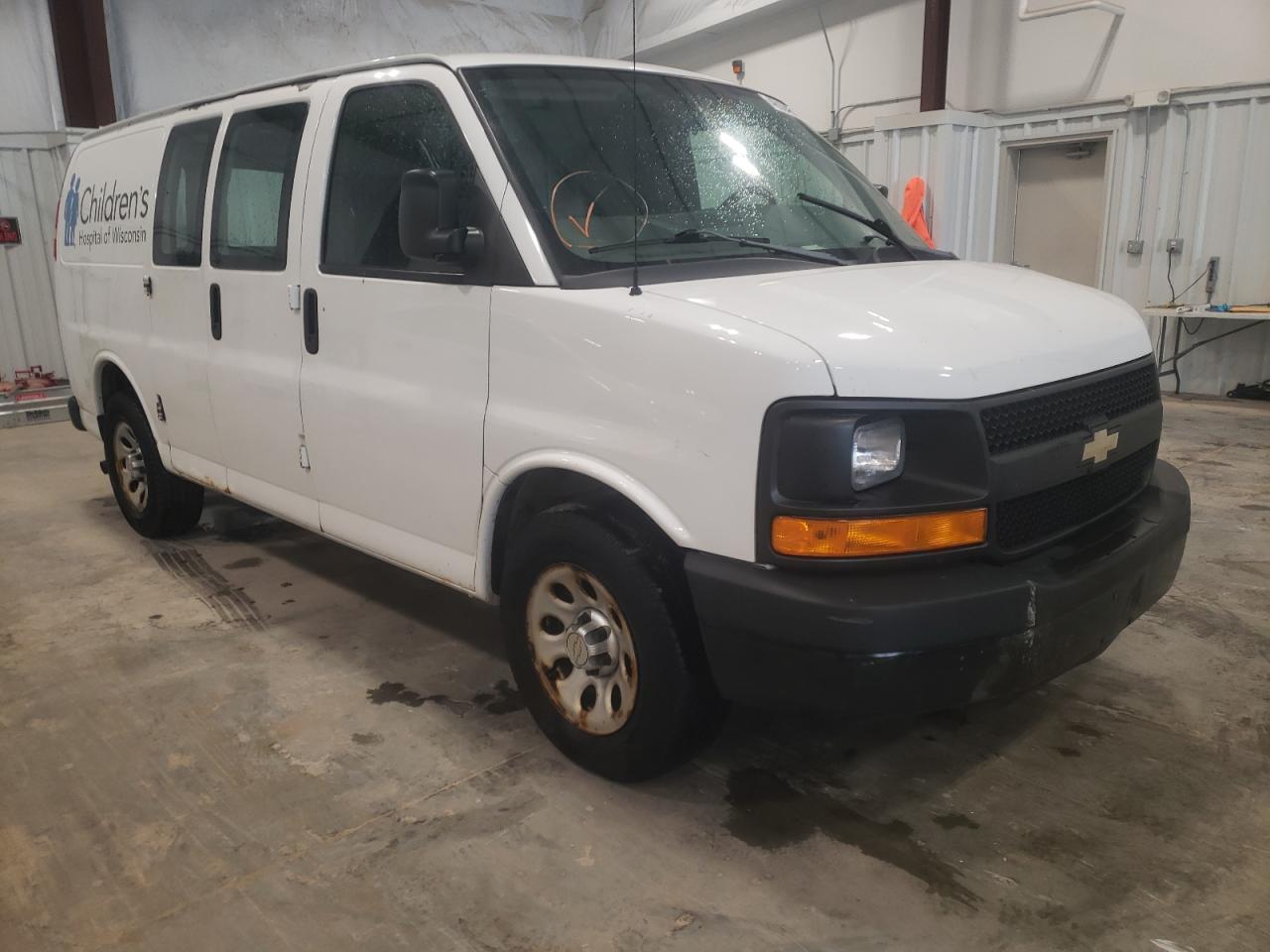 CHEVROLET EXPRESS G1 2012 with VIN 1GCSHAF42C1160588 - Photo from auction