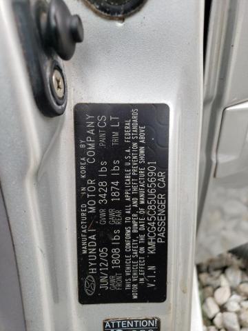 Photo 10 from auction – 2005 HYUNDAI ACCENT GL with VIN KMHCG45C85U656901