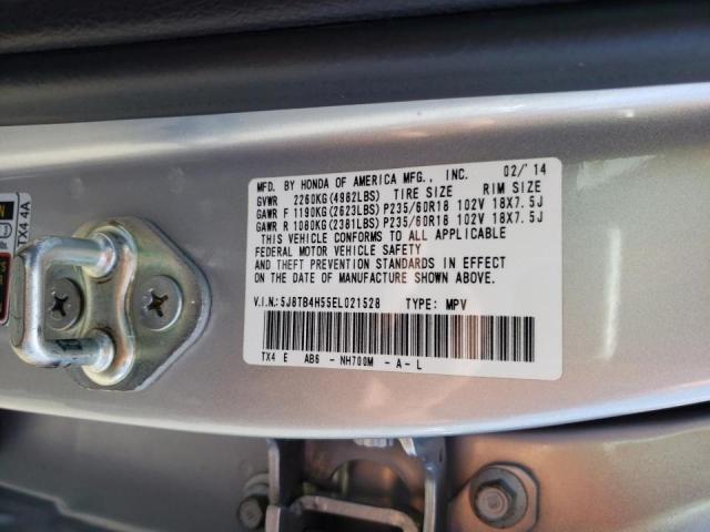 Photo 10 from auction – 2014 ACURA RDX TECHNO with VIN 5J8TB4H55EL021528
