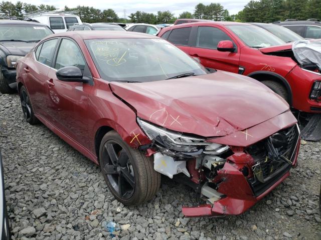 Photo 1 from auction – 2021 NISSAN SENTRA SR with VIN 3N1AB8DV6MY321008