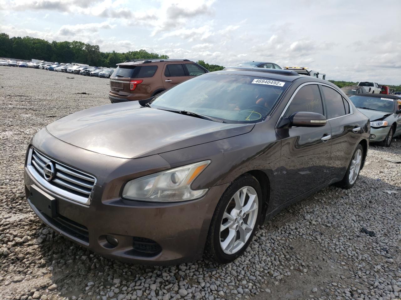 Photo 2 from auction – 2012 NISSAN MAXIMA S with VIN 1N4AA5AP3CC821757
