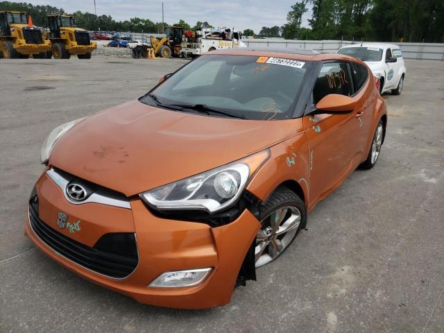 Photo 2 from auction – 2016 HYUNDAI VELOSTER with VIN KMHTC6AD6GU286475