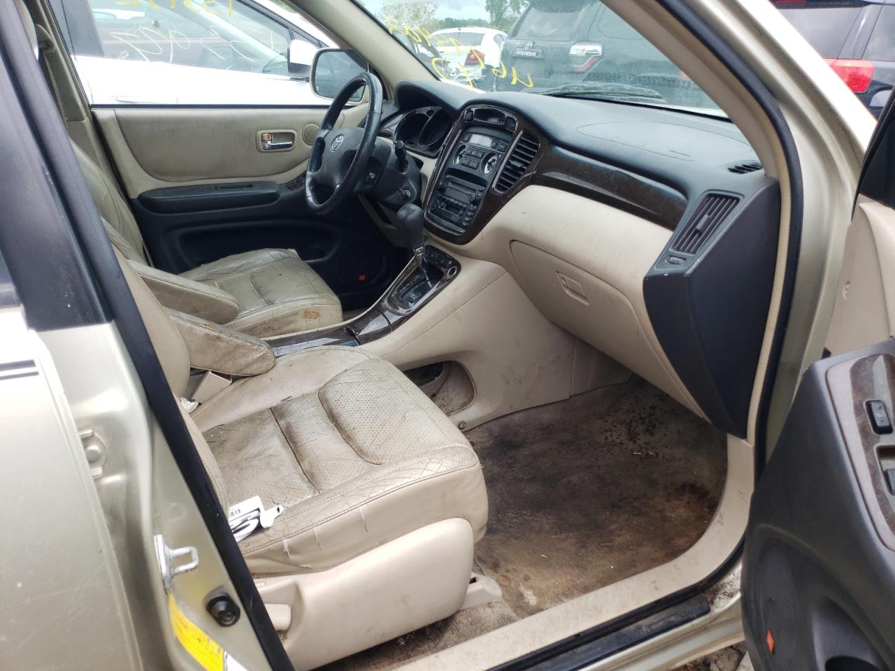 Photo 5 from auction – 2003 TOYOTA HIGHLANDER with VIN JTEHF21A030154504