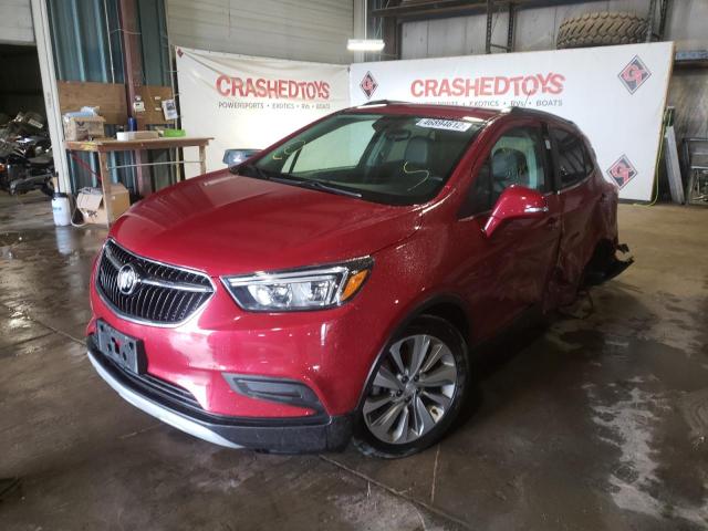 Photo 2 from auction – 2018 BUICK ENCORE PRE with VIN KL4CJASB2JB670339