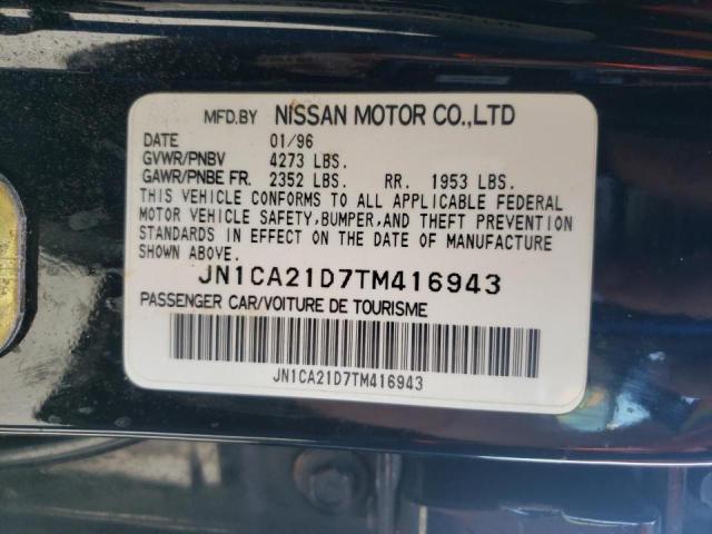 Photo 10 from auction – 1996 NISSAN MAXIMA GLE with VIN JN1CA21D7TM416943