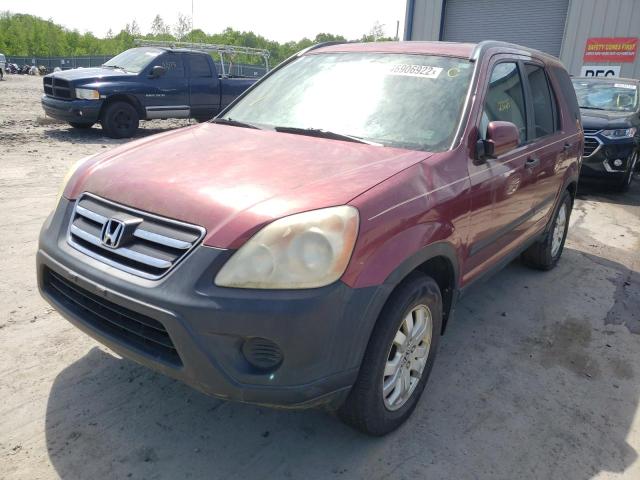 Photo 2 from auction – 2005 HONDA CR-V EX with VIN SHSRD788X5U317591