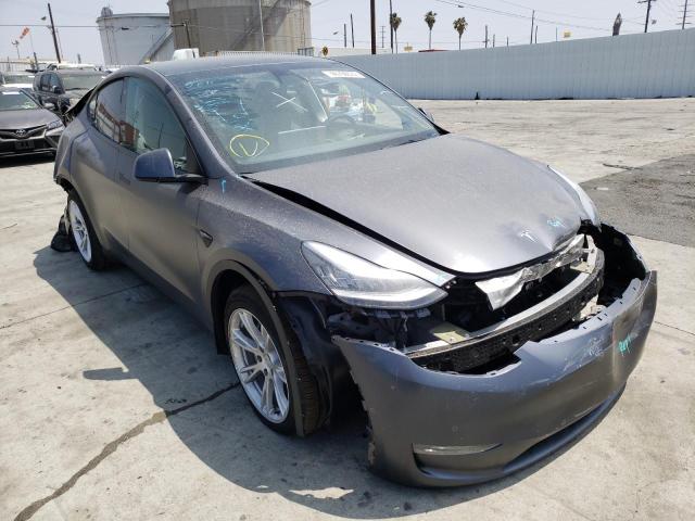 TESLA MODEL Y 2021 with VIN 5YJYGDEE2MF304559 - Photo from auction