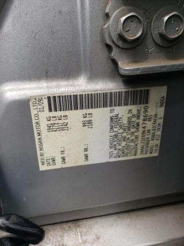 Photo 10 from auction – 2009 NISSAN ALTIMA 2.5 with VIN 1N4AL21E69N478690