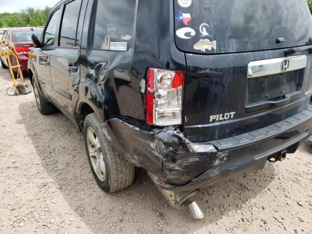 Photo 9 from auction – 2015 HONDA PILOT EXL with VIN 5FNYF4H50FB034927