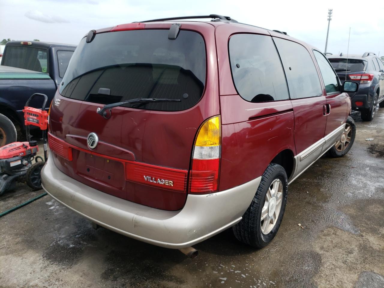 Photo 4 from auction – 2002 MERCURY VILLAGER E with VIN 4M2ZV14T32DJ00327