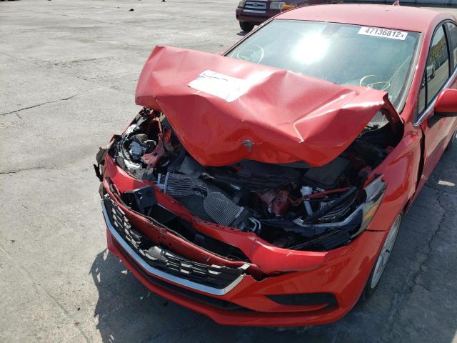 Photo 9 from auction – 2017 CHEVROLET CRUZE LT with VIN 3G1BE6SM2HS508609