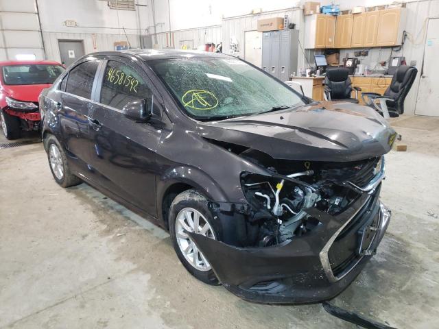 CHEVROLET SONIC LT 2017 with VIN 1G1JD5SH9H4104878 - Photo from auction