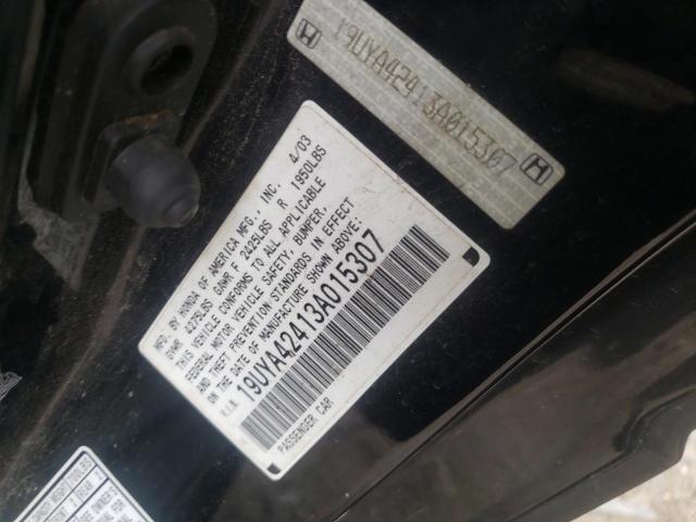 Photo 10 from auction – 2003 ACURA 3.2CL with VIN 19UYA42413A015307