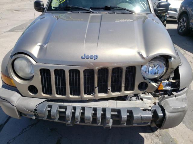 Photo 9 from auction – 2007 JEEP LIBERTY SP with VIN 1J4GL48K97W623881