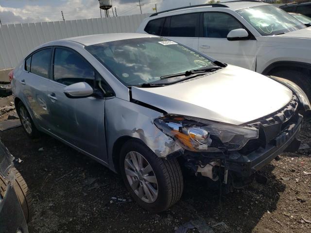 KIA FORTE EX 2014 with VIN KNAFX4A82E5059351 - Photo from auction
